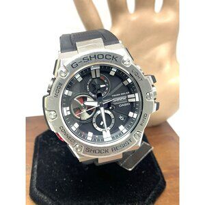 Casio G-Shock Men's Watch GSTB100 Connect Bluetooth Tough Solar Black Dial 5513